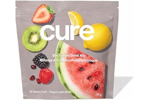 Cure Hydration Electrolyte Drink Mix – Variety Pack (28 Sachets)