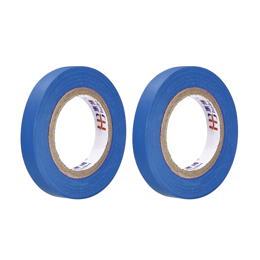 uxcell Insulating Tape 10mm/0.39inch Width 14.5M/47.5ft Long 0.15mm Thick PVC Electrical Tape Rated for Max. 400V 80C Use Blue 2pcs