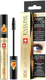 Eveline Cosmetics Sos Lash Booster 5 in 1 Lash Serum Argan Oil view 1
