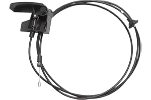 MK-MORZON 912-017 Hood Release Cable Compatible with 1999-2007 Cadillac Escalade ESV EXT Chevy Avalanche Silverado GMC Sierra 1500 2500 3500 Hood Latch Cable Handle Replace# 15142953