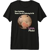 Amazon.com: I Love Pluto Heart Cute Pluto Planet Space T-Shirt