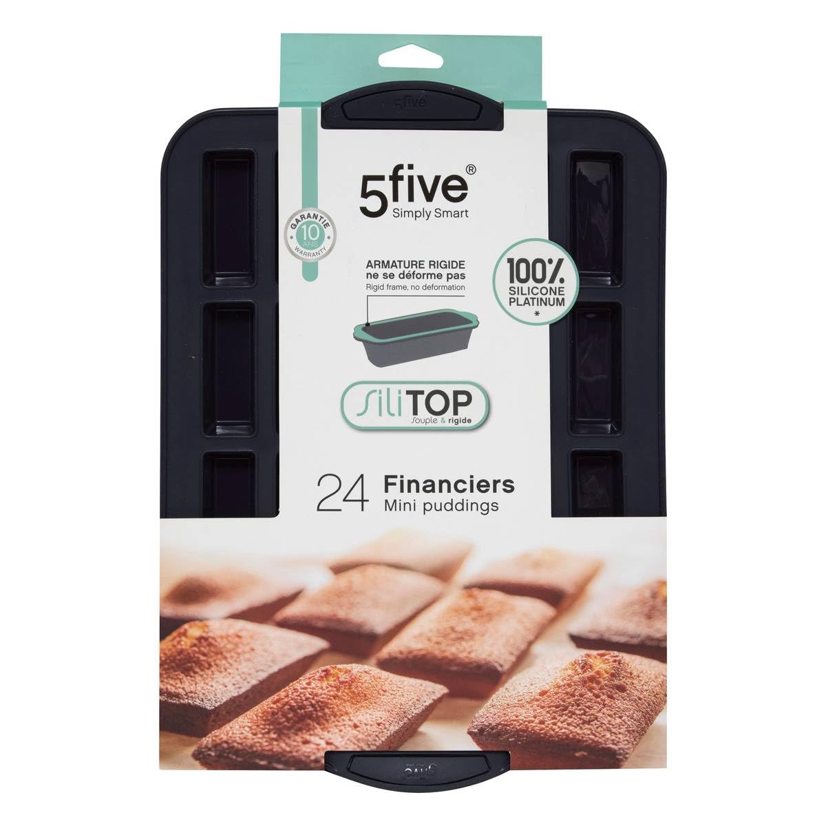 Moule silicone 20 financiers