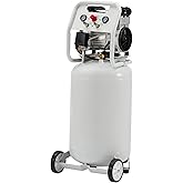 Albott 20 Gallon Vertical Air Compressor, 1.8 HP Electric Air Compressor with Copper Motor, 120 PSI Max, Portable Ultra Quiet Tank for Garage, Nailing, Tire Inflation