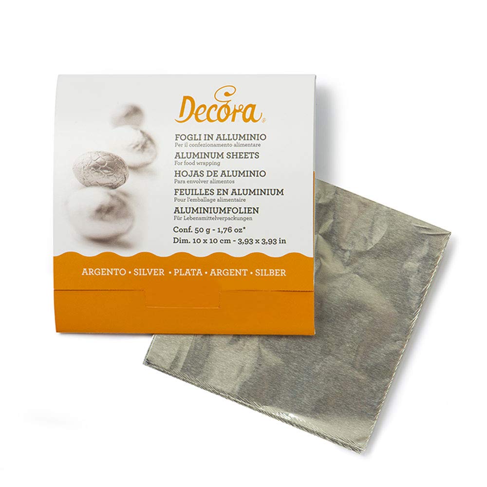 DECORA Aluminium Sheets, Multi-Colour, 11 x 11 x 2 cm