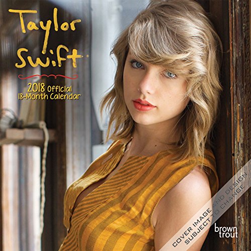 Taylor swift 2018 7 x 7 inch monthly mini wall calendar…