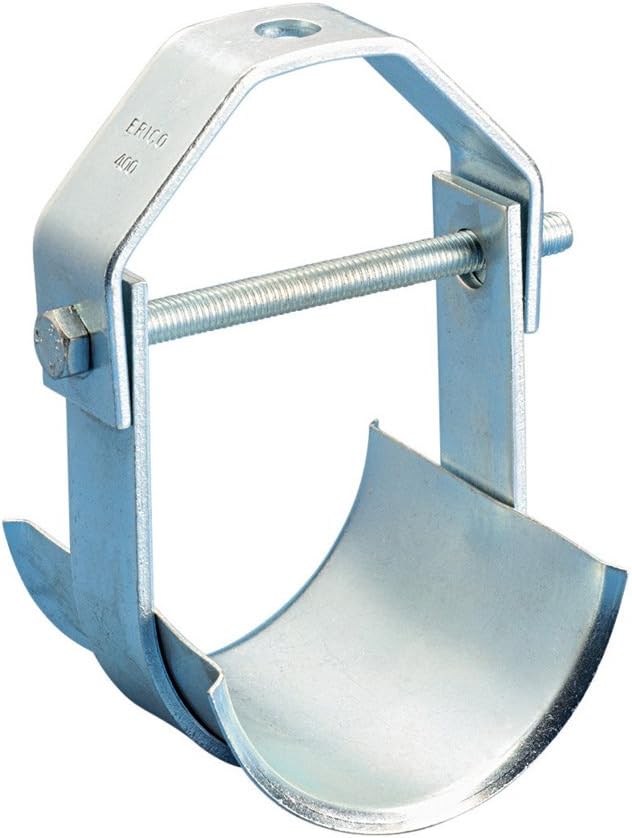 403 Clevis Hanger with Insulation Shield, 2" Shield, 2.375" OD, 3/8" Rod