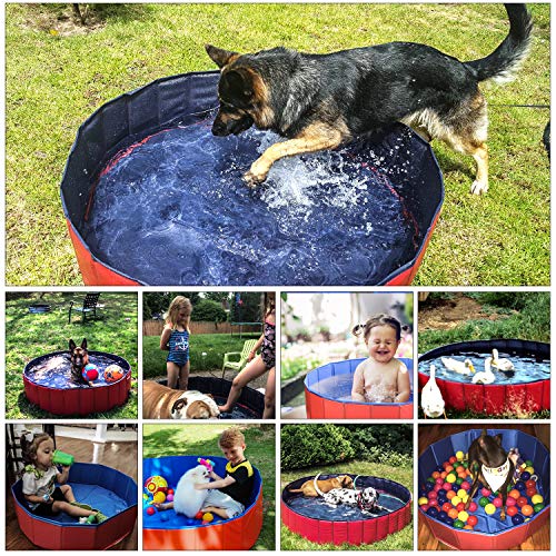 2 Fuloon+Foldable+Swimming+Bathing+32inch+D