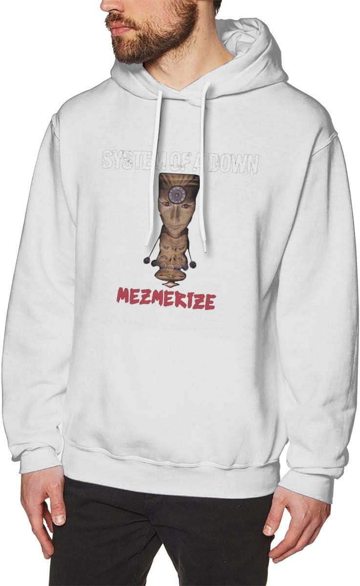 Men's System Down Mezmerize Fashion Casual Long Sleeve Hoodie Sweatshirt Top