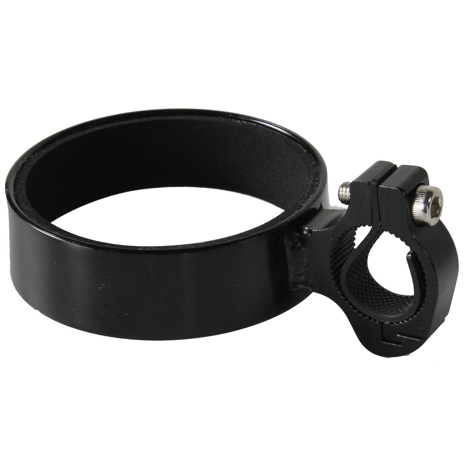 M-Wave Unisex Adult TO GO Cupholder, Aluminium - black,