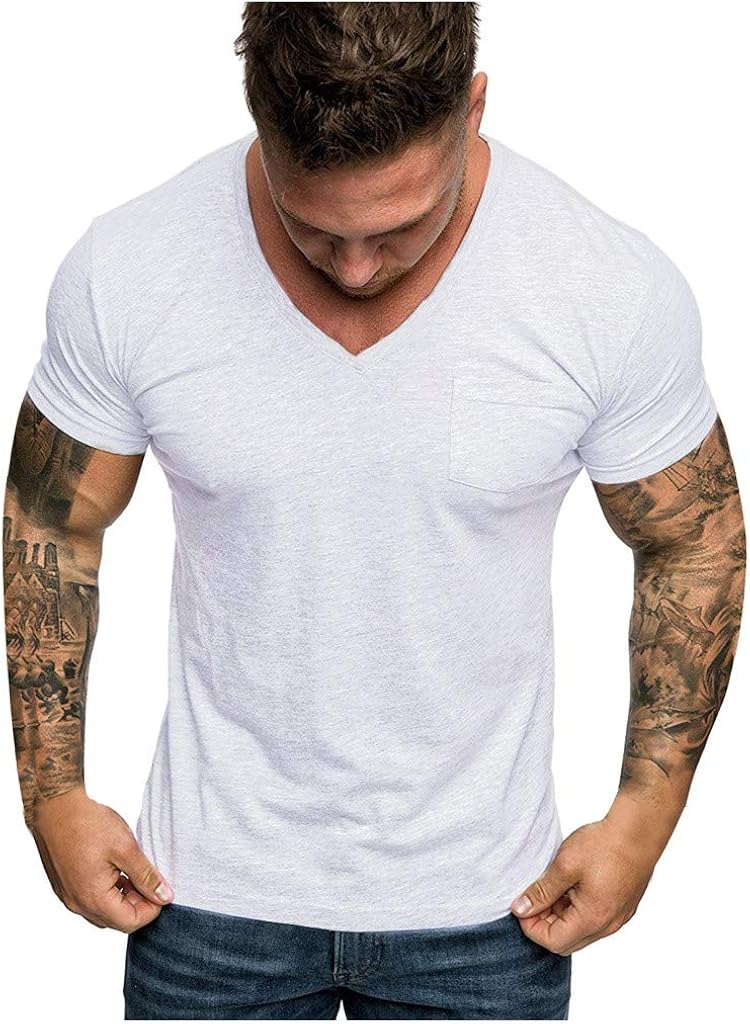 OMINA Sweatshirt for Men, 2019 Fashion Casual Autumn Winter Long Sleeves Cotton Hoodies Pullovers with Pocket: Clothing