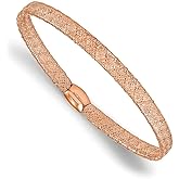 Auriga Fine Jewelry 14K Rose Gold Stretch Bangle Bracelet