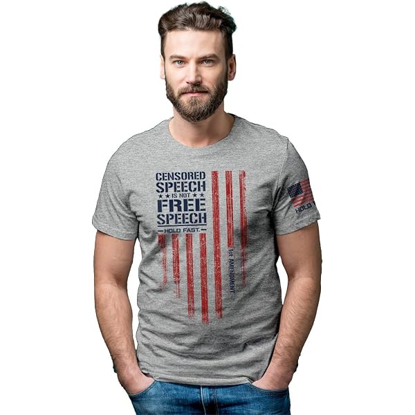 Hold Fast Kerusso We The People Camo Flag T-Shirt - Military Green, 100% Cotton, Unisex Relaxed Fit, Pro-Faith Pro-Family