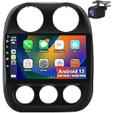 10.1 Inch Car Radio for Jeep Patriot Compass 2010-2016 Android 13 Car Stereo 2GB+64GB CarPlay Android Auto GPS BT WiFi USB GP