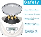 ONiLAB Lab Benchtop Centrifuge 6x15mL 300-5000rpm 2600xg RCF LCD Display view 3