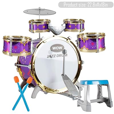 TKI-S 10 Piece Kids Jazz Drum Set Professional Nigeria Ubuy