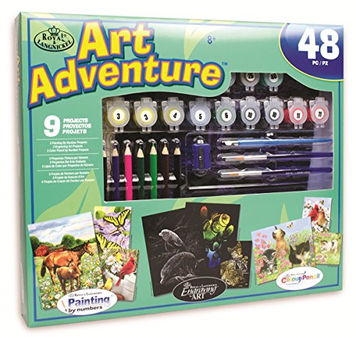 ROYAL BRUSH Art Adventure Super Value Paint Set