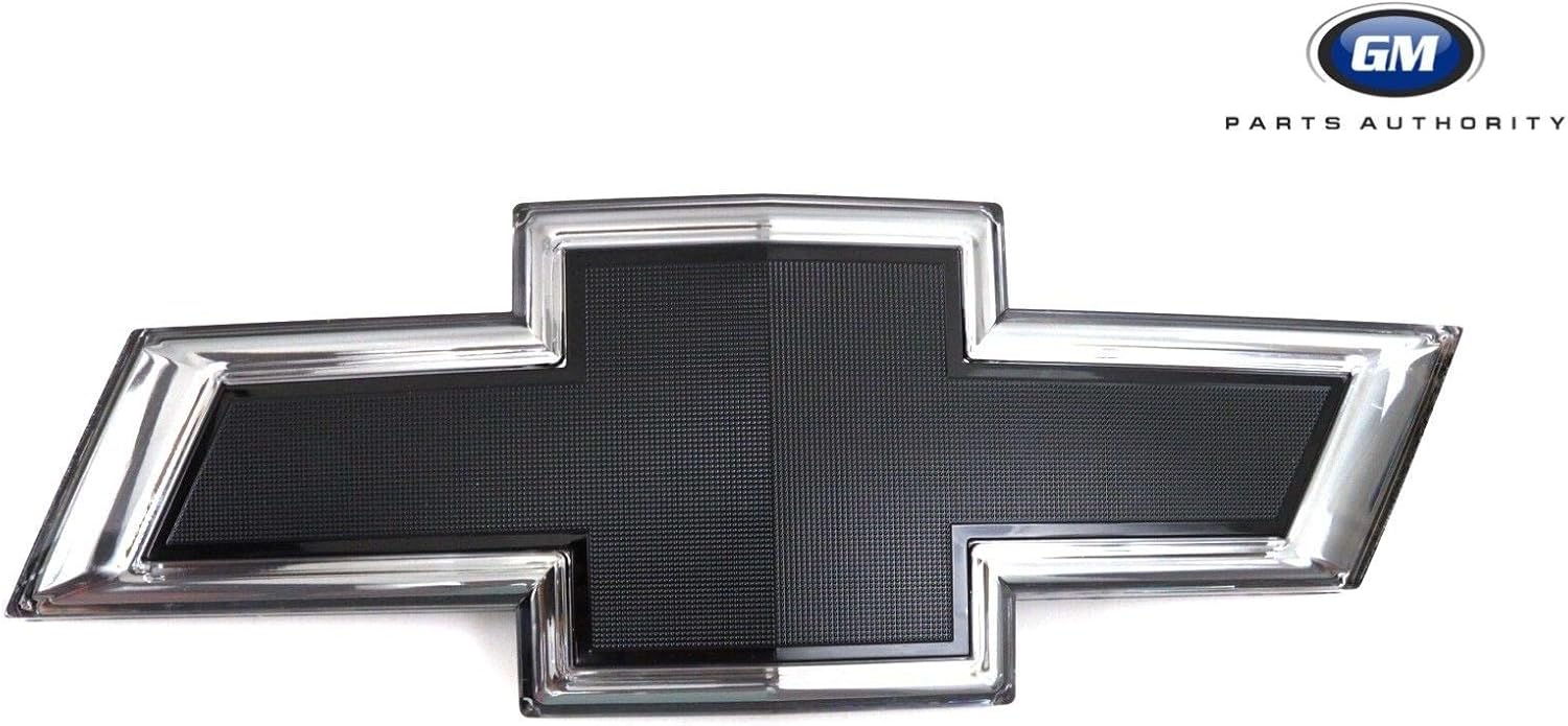 Amazon 19 シボレー シルバラード イルミネーション ブラック フロントグリル エンブレム Oem Gm エンブレム 車 バイク