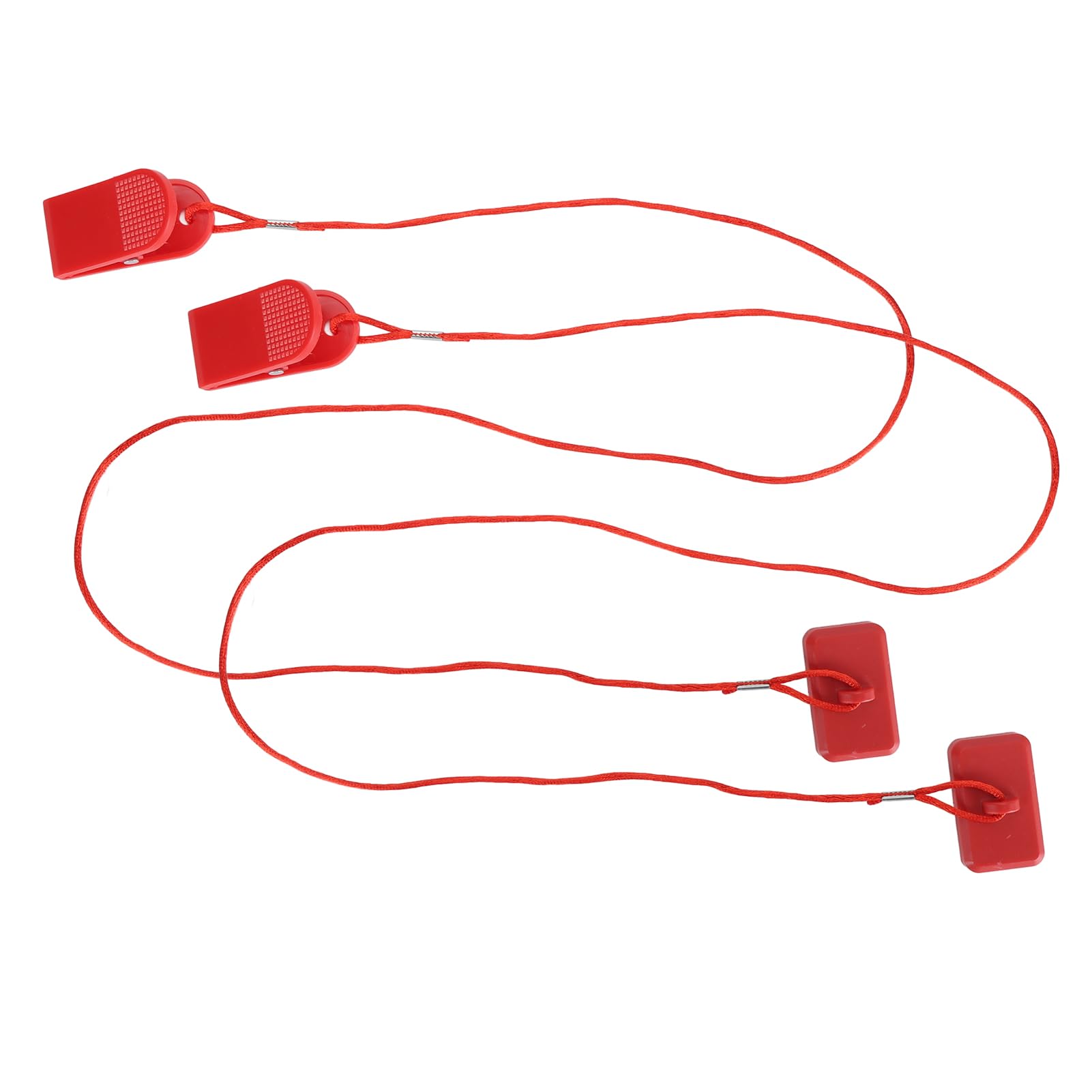 Treadmill Magnetic Lock, 2 Pcs Universal Treadmill Key Replacement, Running Machine Emergency Stop Switch Clip, Magnet Fitness Treadmill Security Safety Key, Treadmill Accessories