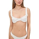 Good American Women's Always Fit Demi Bikini Top