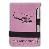 LaserGram Mini Padfolio with Notepad and