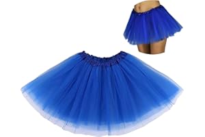 KICOFIT Tutu Skirts Women Girls Halloween Costume Party Dress Up Running Skirt 4 Layers 5 Layers