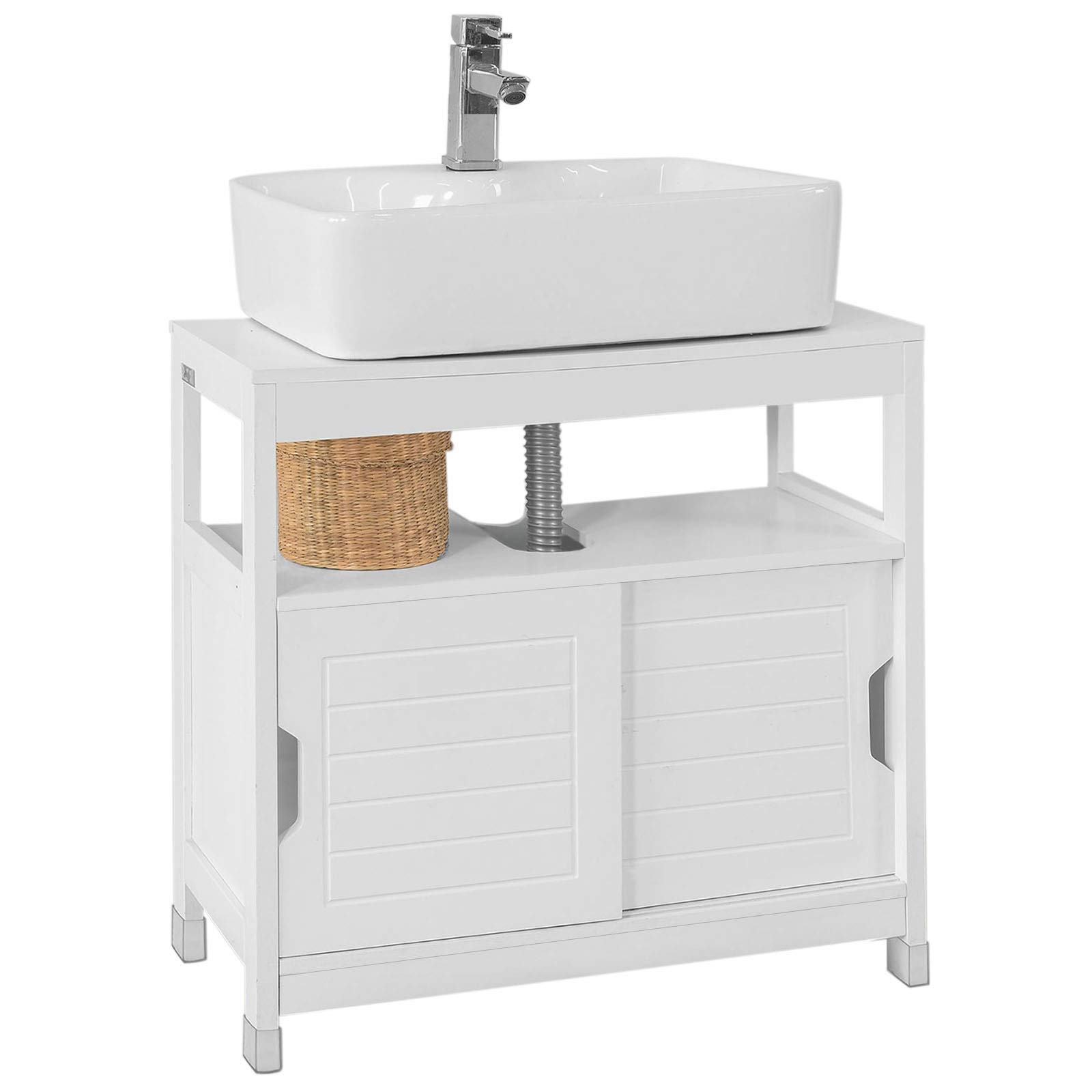 Buy SoBuy FRG128W, Under Sink Bathroom Storage with