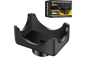 TOBUMO Bottle Jack Axle Adapter | Jack Axle Adapter Lifting Saddle for 2Inch and 3Inch Axle Tub for Bottle Jack Accessories