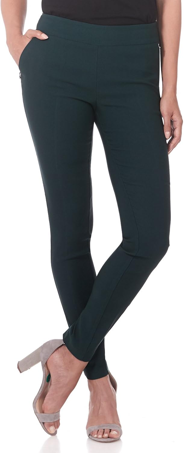 Rekucci Women's Ease into Comfort Modern Stretch Skinny Pant with Tummy Control at  Women’s Clothing store