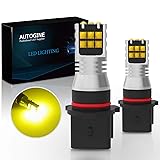 AUTOGINE 12278 PSX26W LED Fog Light Bulbs, 2600