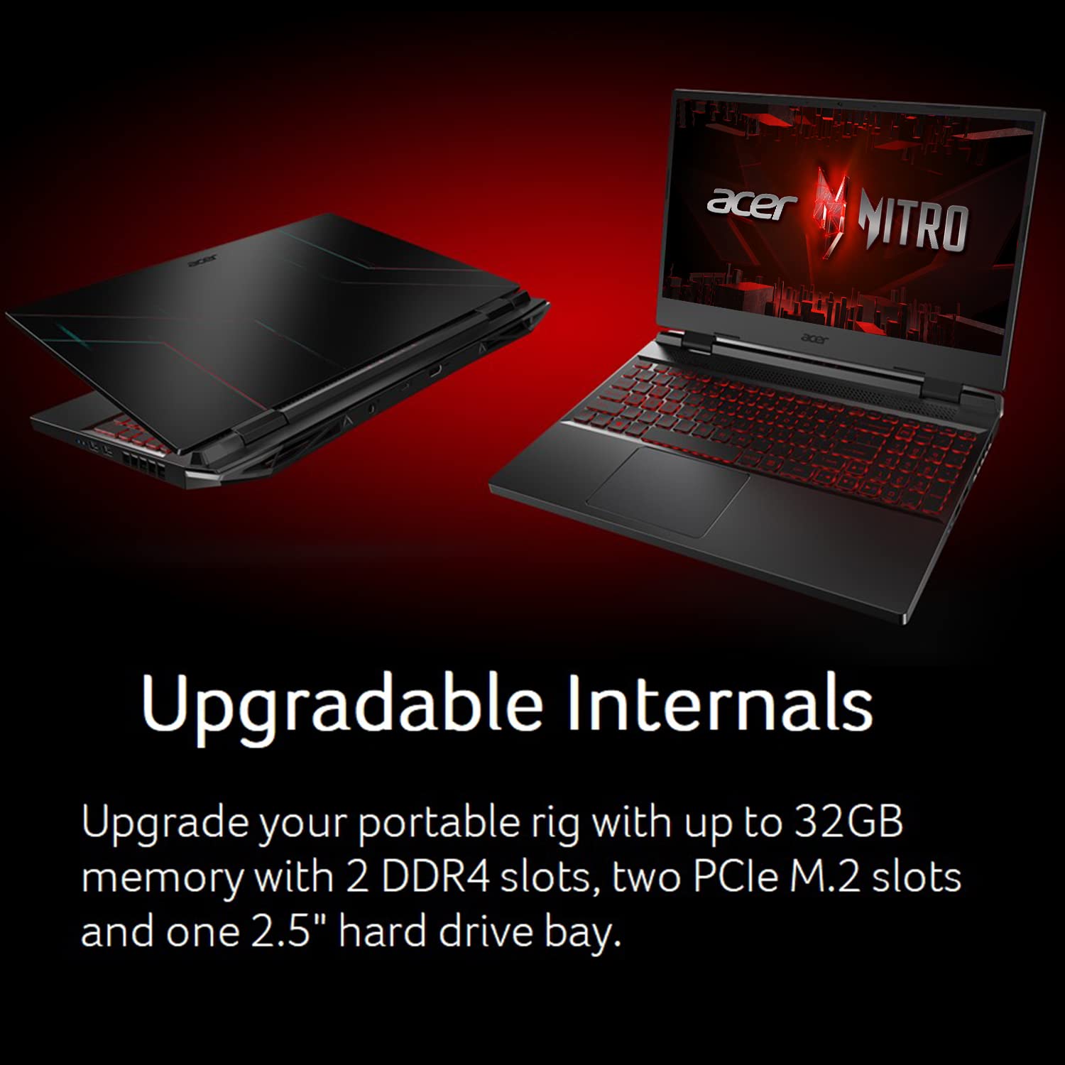 acer Nitro 5 AN515-58-525P Gaming Laptop |Core i5-12500H | NVIDIA GeForce RTX 3050 Laptop GPU | 15.6