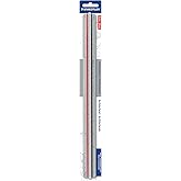 STAEDTLER Architectural Triangular Scale, 12in Scale Ruler with 6 Different Scales, Color-Coded Grooves, Die-Engraved Graduat