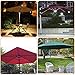 WSIIROON Patio Umbrella Light - Cordless Umbrella LED Night Lights, 24 LEDs, 500 lumens, 3 Level Dimming, Best for Patio Umbrellas, Camping Tents or Outdoor Use(Battery Not Included)