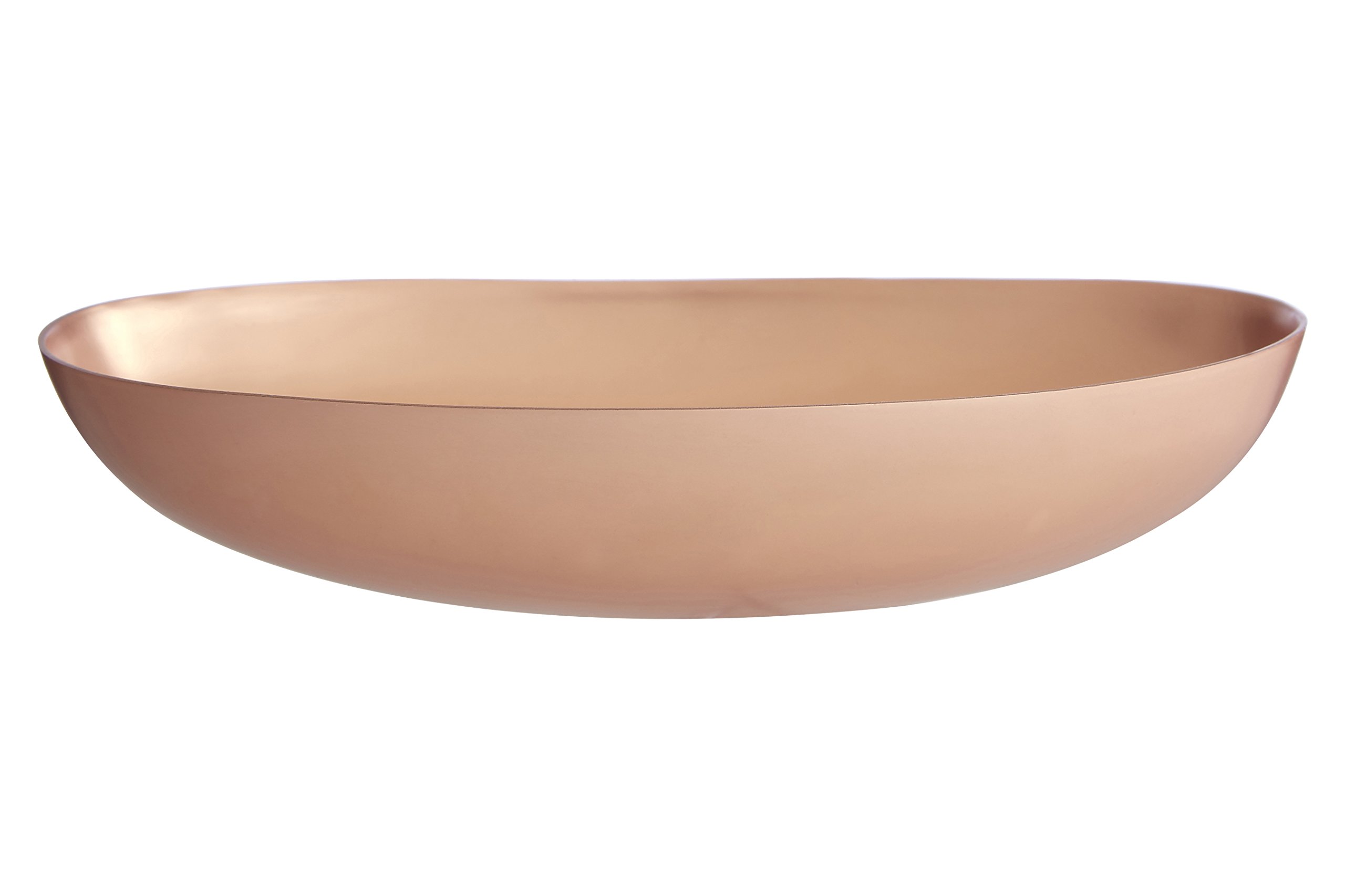 Premium Housewares 1601708 Madison Shine Soap Dish, Matte Copper Finish, 3 x 14 x 10 cm