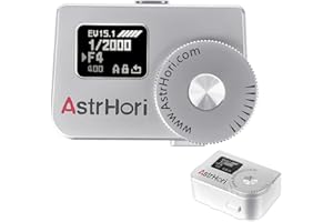 AstrHori AH-M1 Camera Light Meter Photography Set-top Reflection Light Meter Hot/Cold Shoe Fixing (Sliver)