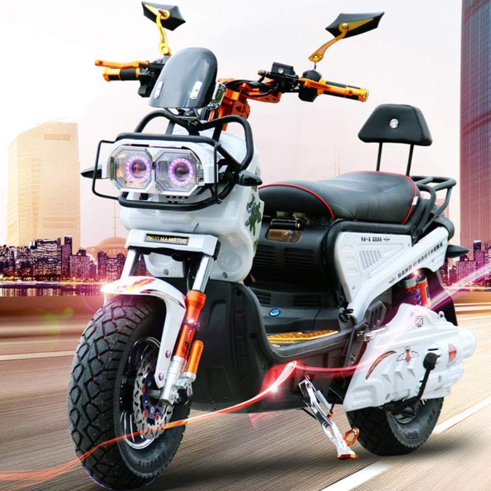 suyanouz Adult Electric Motorcycle Electric Sports Car Electric Bike Citycoco 72V20A Battery Pedal Personalityelectric Motorcycles