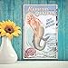 Ohio Wholesale Mermaid Advertising Sign Wall Art, from our Water Collection