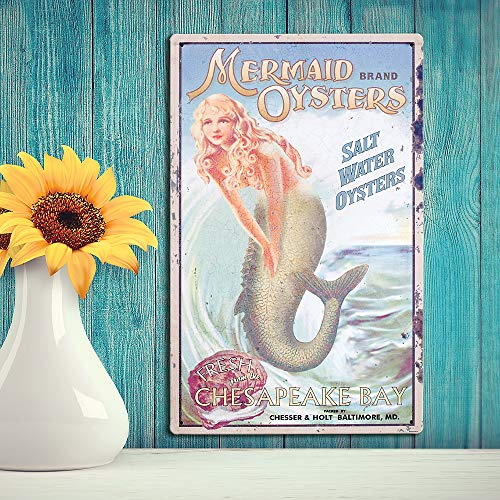 Ohio Wholesale Mermaid Advertising Sign Wall Art, from our Water Collection