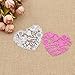 Pica Pica Heart Cutting Dies Stencil Festivals Theme Metal Template DIY Paper Card 1 Pc