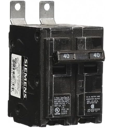 Interruttore Siemens X2 - Siemens QA115AFC 15 Amp Arc Fault Combination Plug In Breaker QAF2