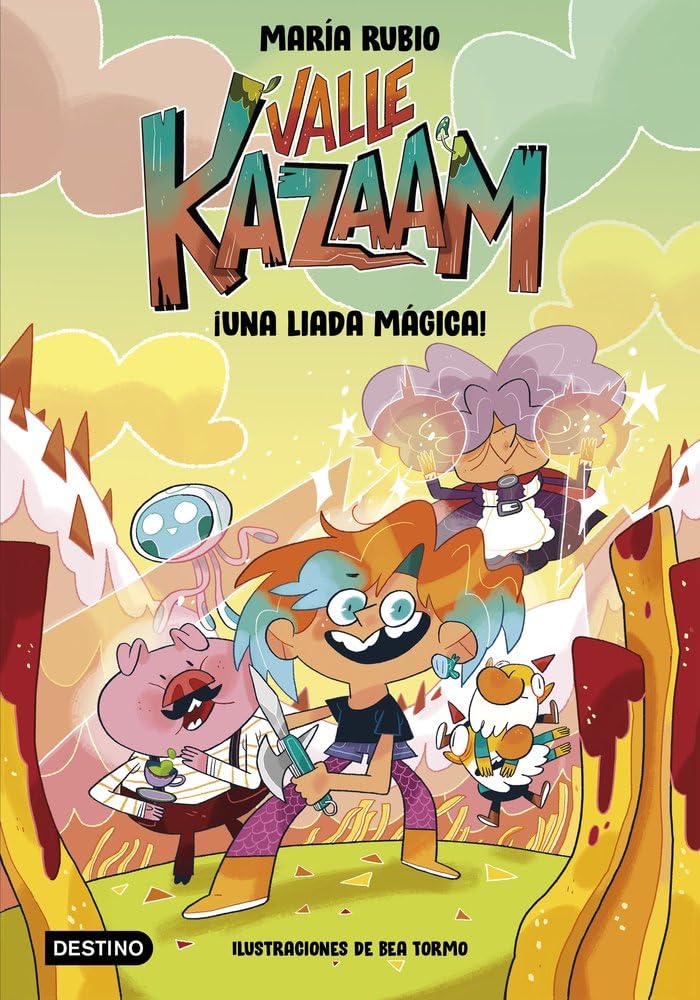 Portada de Valle Kazaam 1. ¡Una liada mágica!