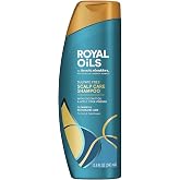 Head &amp; Shoulders Anti-Dandruff Shampoo, Royal Oils Moisturizing Shampoo, 1% Pyrithione Zinc, Curly &amp; Coily Hair, Coconut, Apple Cider Vinegar, Sulfate-Free, 12.8 fl oz
