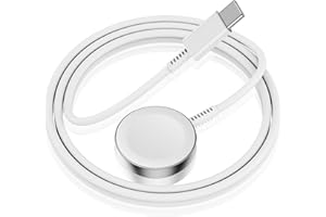 QZVOO for Apple Watch Charger Cable, Upgraded iWatch Charger USB C, [Apple MFi Certified] Magnetic iWatch Fast Charging Cable for Apple Watch Series Ultra 9/8/7/6/SE/5/4/3, Apple Watch Charging Cord-6ft