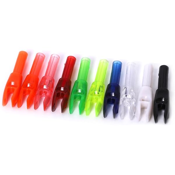 Bohning Blazer Nocks .246 Shafts - 12 Pack Satin Blue Arrow Nocks