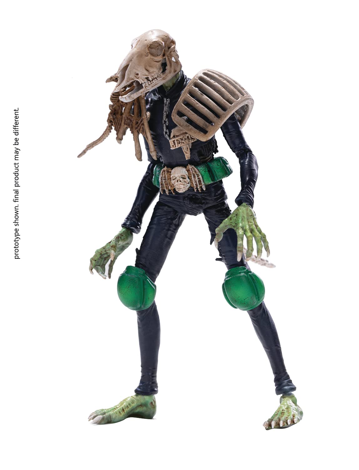 Hiya Toys Judge Dredd: Judge Mortis PX 1:18 Exquisite Mini Action Figure, Multi-Colour