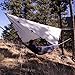 Rolling Fox Tarp Shelter Waterproof Lightweight Camping and Survival Tarp Shelter (Cream, 360x280 cm)
