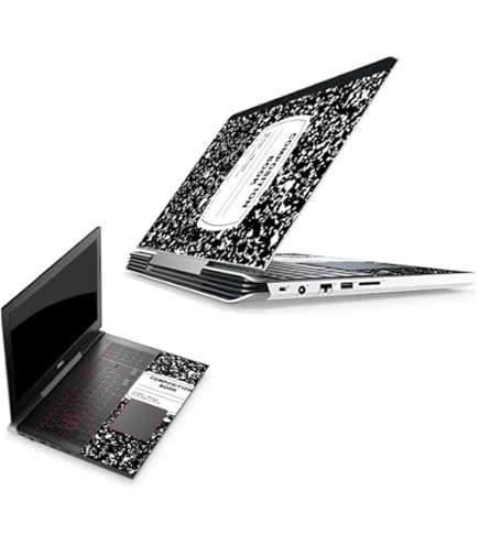 MightySkins Skin For Dell XPS 13 9370 (2018) - Composition Book Design | Protective Vinyl Decal Wrap | Made In USA