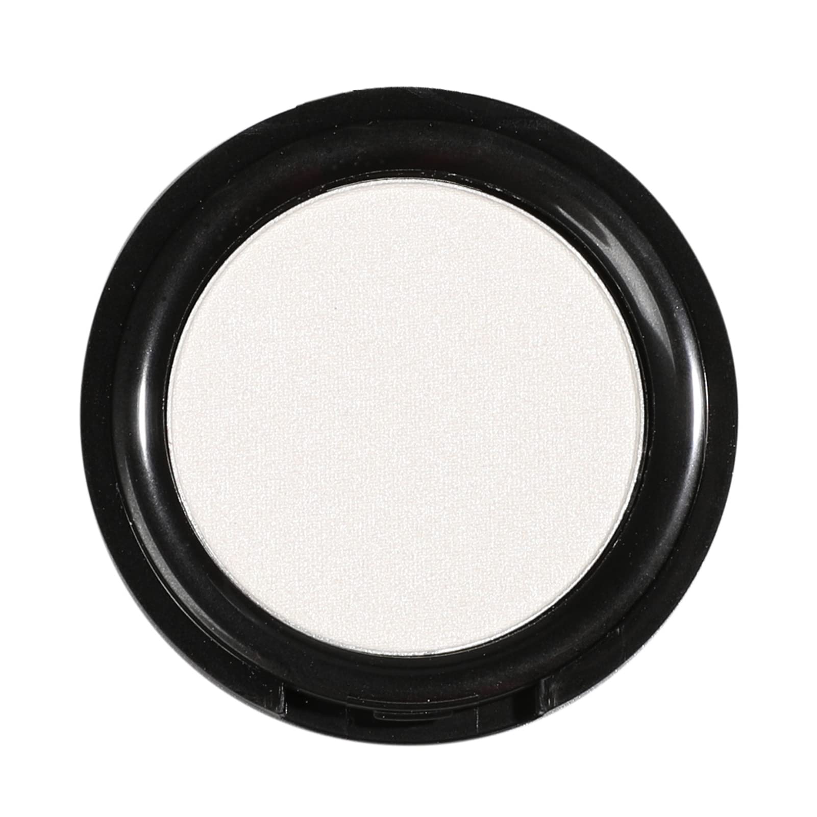 Single Matte Eyeshadow,Pressed Fine Powder Eyeshadow,High Pigment Longwear Single Black Eye Make up for Day&Night, Use Wet & Dry, All Skin Tone, Mineral Oil Free, Vegan & Cruelty Free (Matte White)