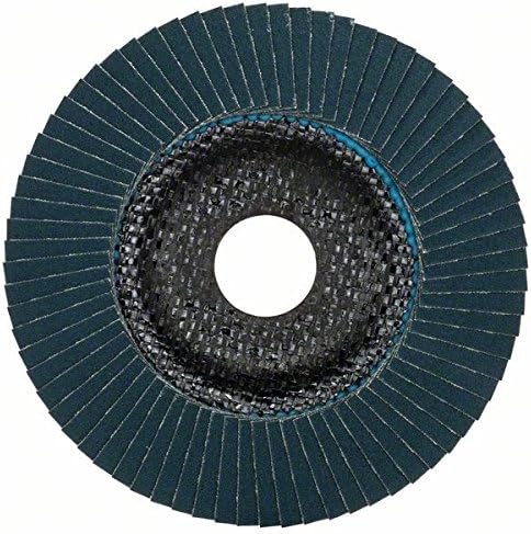 Bosch 2608607346 115 mm Flap Disc, Black/Brown, 1 piece - Image 3