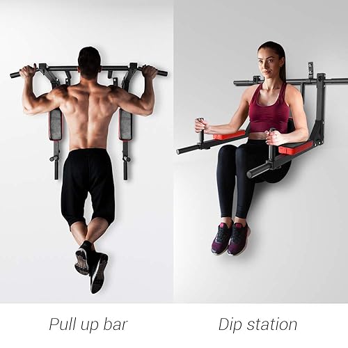 Exercise Pull Up Bar Onetwofit OneTwoFit Multifunctional Wall