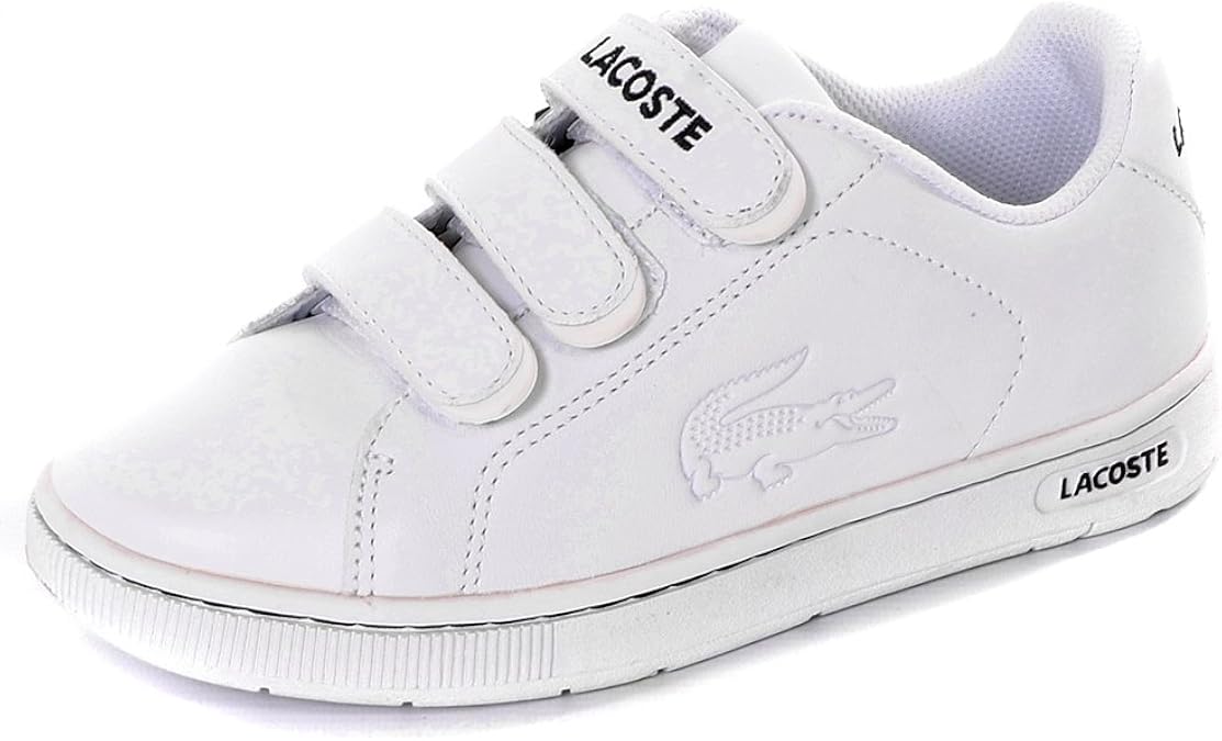 Lacoste Camden EMB Velcro Trainers White UK2 Amazon.co.uk Shoes & Bags